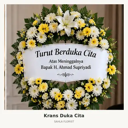 Krans Bunga Duka Seminyak